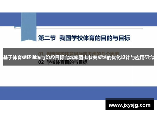基于体育循环训练与阶段目标完成率图卡节奏反馈的优化设计与应用研究